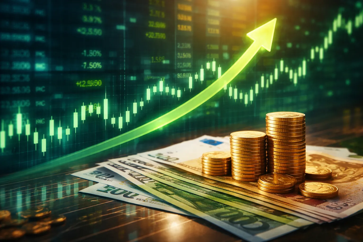 الأسهم الأوروبية ترتفع مدعومة بمكاسب القطاع المالي